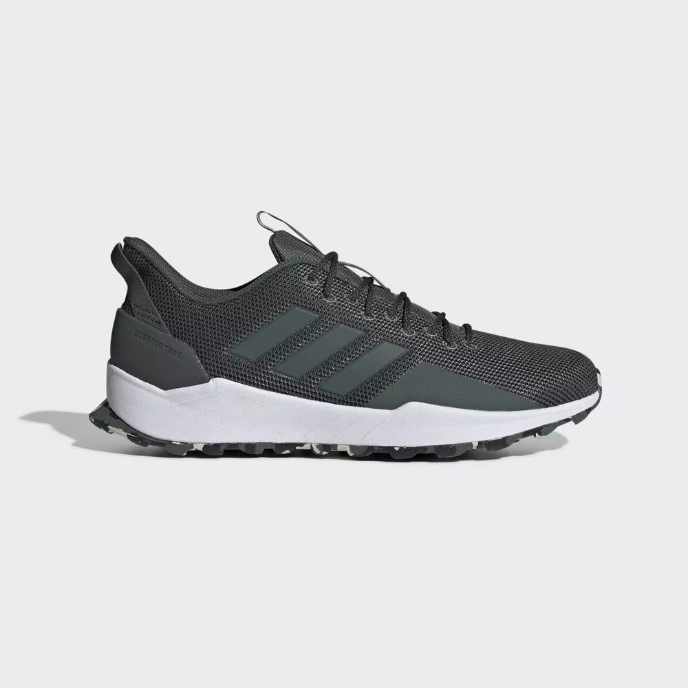 Adidas Questar Trail Tenis Para Correr Verdes Para Hombre (MX-45900)